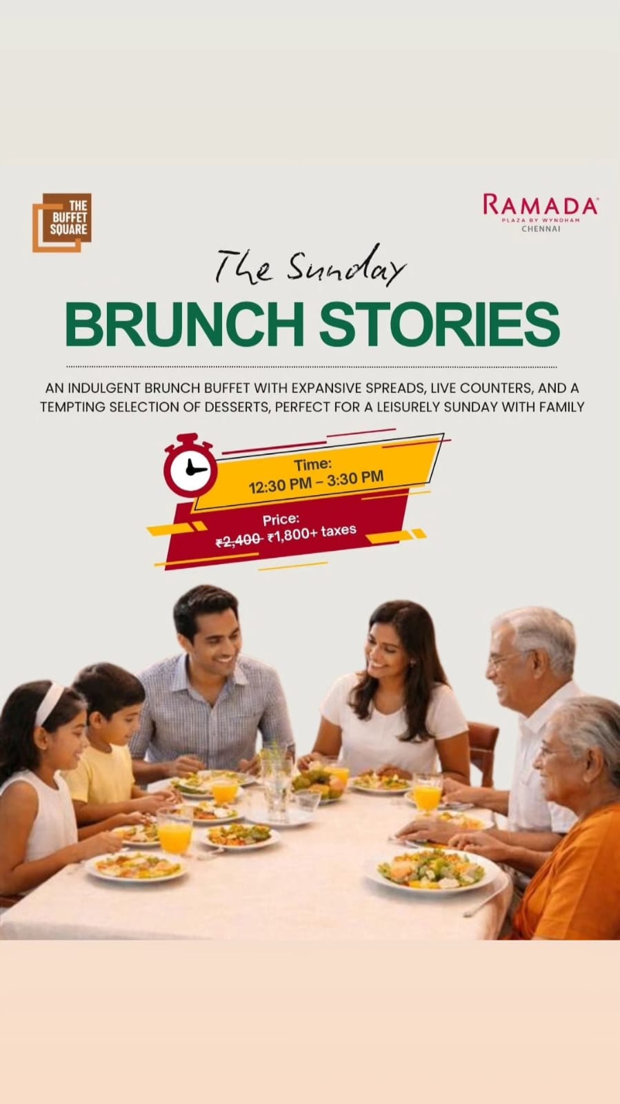 Hotel Offers in Chennai Sunday Brunch in Guindy Chennai